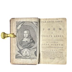 Rare1770 Edition of JohnMilton’s “PARADISE LOST” Illustrated by E HAYMAN